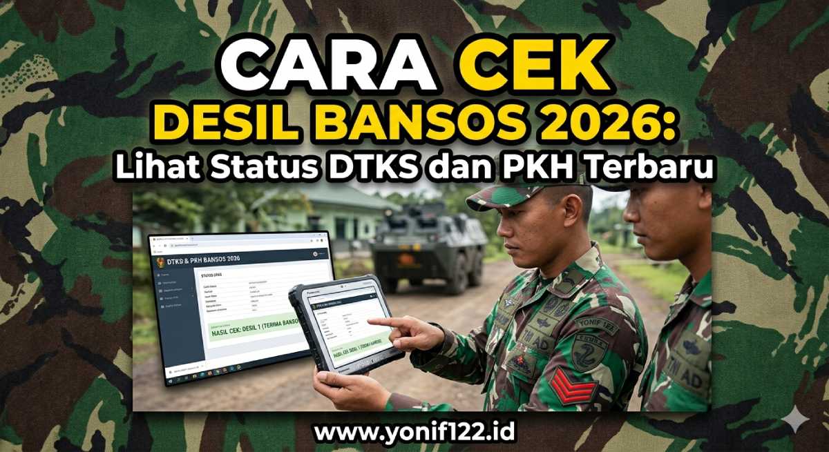Cara Cek Desil Bansos 2026: Lihat Status DTKS dan PKH Terbaru