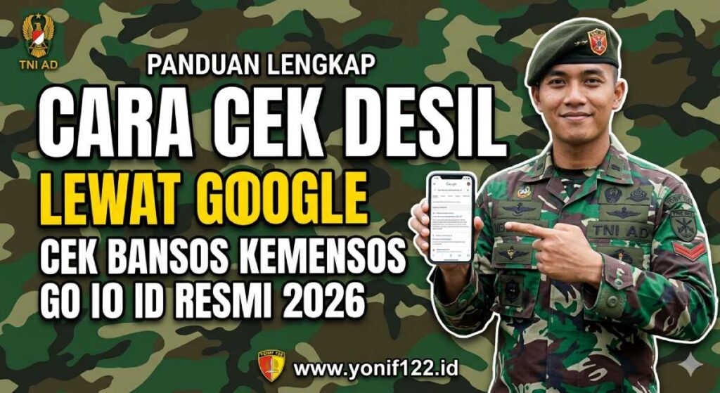 Cara Cek Desil Lewat Google Cek Bansos Kemensos Go Id Resmi 2026