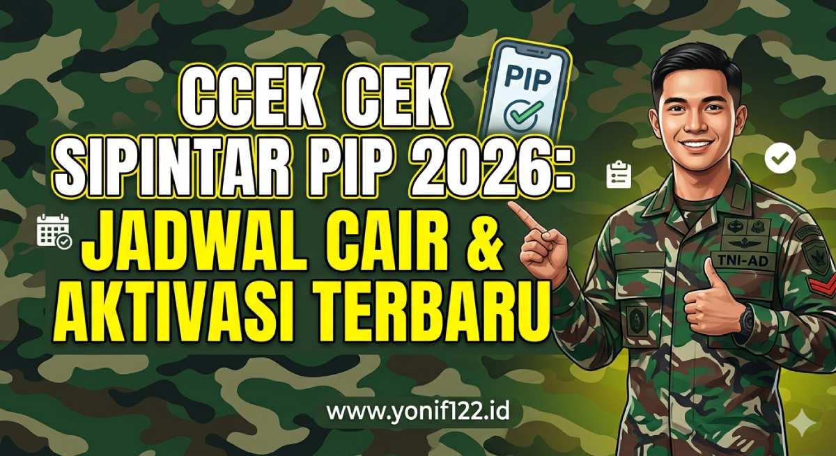 Cara Cek Sipintar PIP 2026: Jadwal Cair & Aktivasi Terbaru