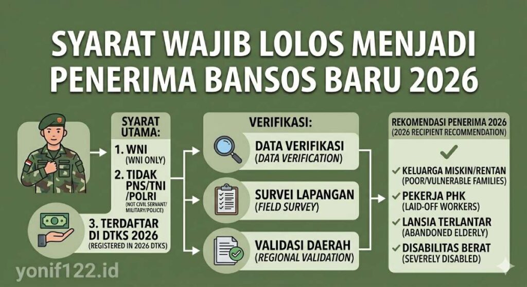 Cara Daftar & Cek Status Penerima Bansos Baru 2026 Lewat HP Cara Daftar & Cek Status Penerima Bansos Baru 2026 Lewat HP