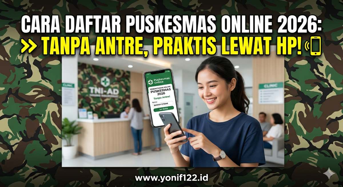 Cara Daftar Puskesmas Online 2026: Tanpa Antre, Praktis Lewat HP!