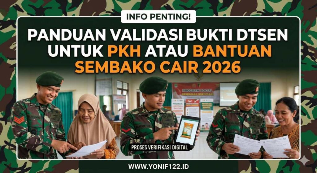 Cek Panduan Bukti Dtsen Untuk PKH Atau Bantuan Sembako Cair 2026