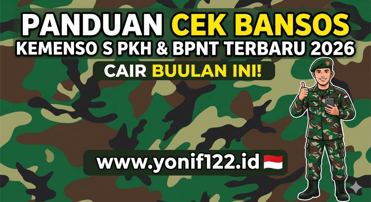 Panduan Cek Bansos Kemensos PKH & BPNT Terbaru 2026, Cair Bulan Ini!