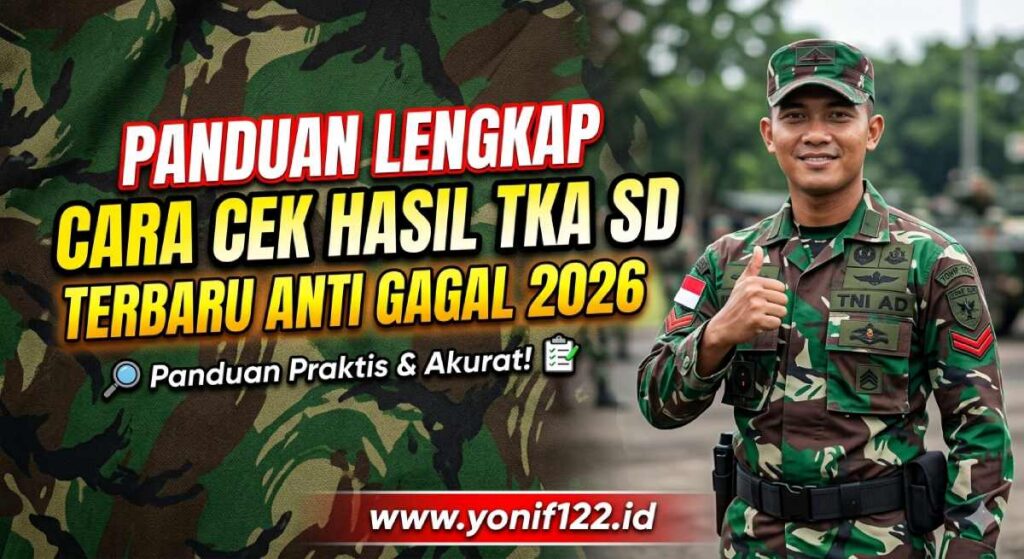 Panduan Lengkap Cara Cek Hasil TKA SD Terbaru Anti Gagal 2026