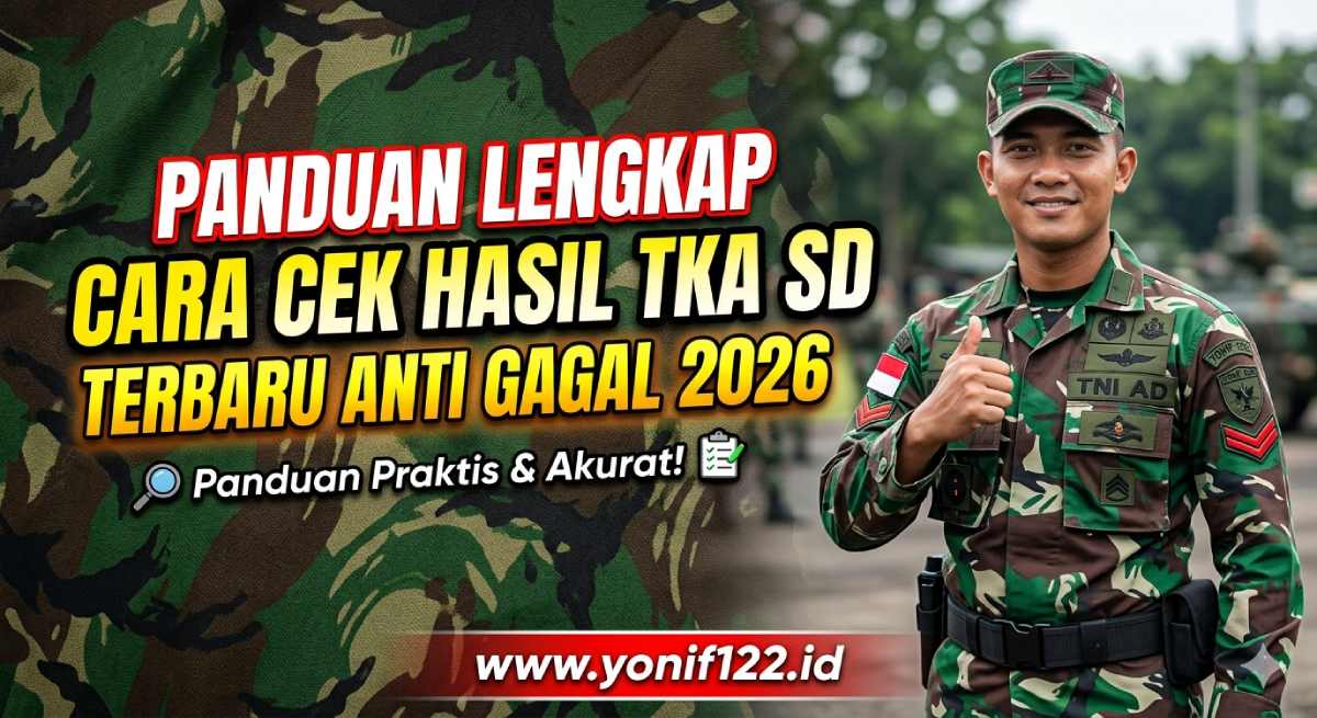Panduan Lengkap Cara Cek Hasil TKA SD Terbaru Anti Gagal 2026