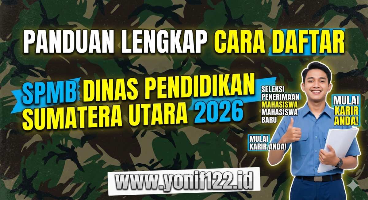 Panduan Lengkap Cara Daftar SPMB Dinas Pendidikan Sumatera Utara 2026