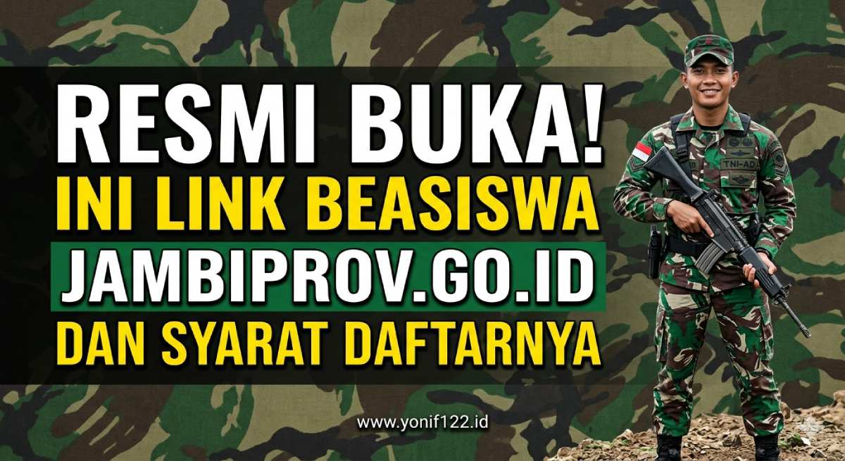 Resmi Buka! Ini Link beasiswa jambiprov go id dan Syarat Daftarnya