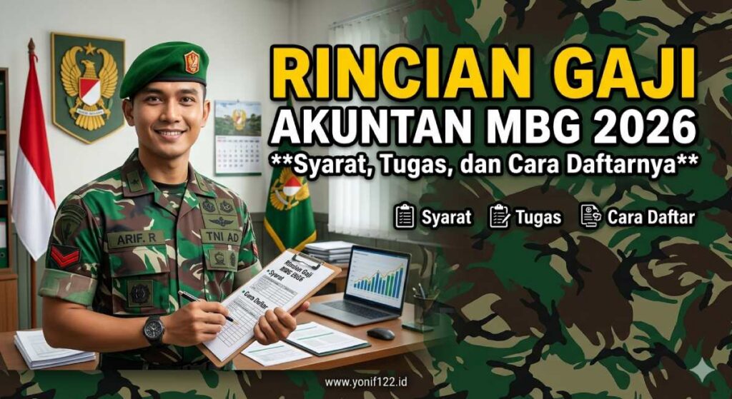 Rincian Gaji Akuntan MBG 2026: Syarat, Tugas, dan Cara Daftarnya