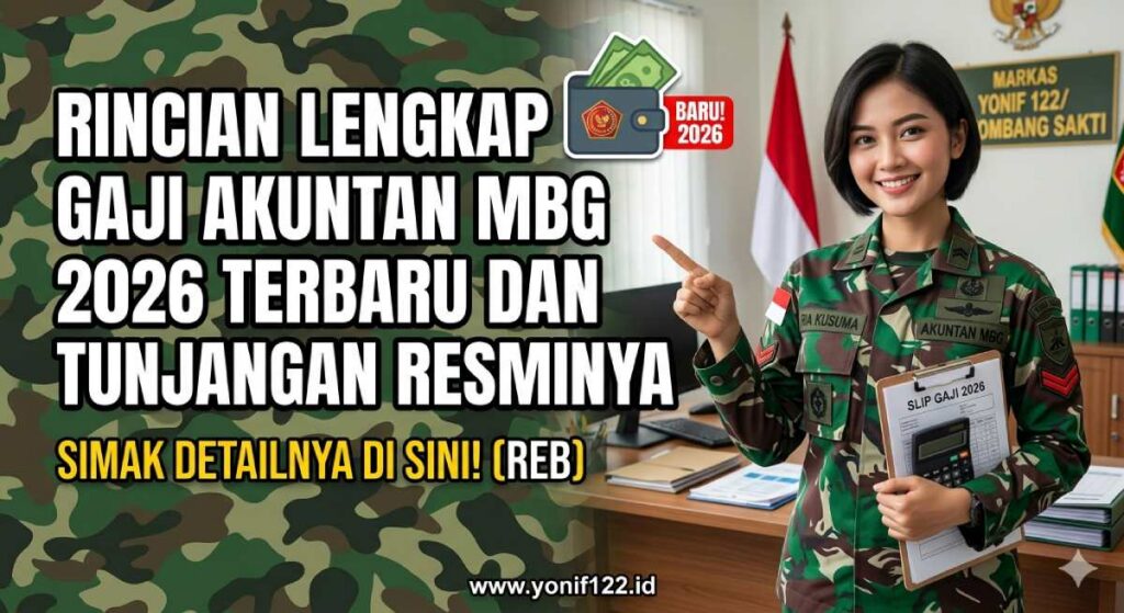 Rincian Lengkap Gaji Akuntan MBG 2026 Terbaru dan Tunjangan Resminya