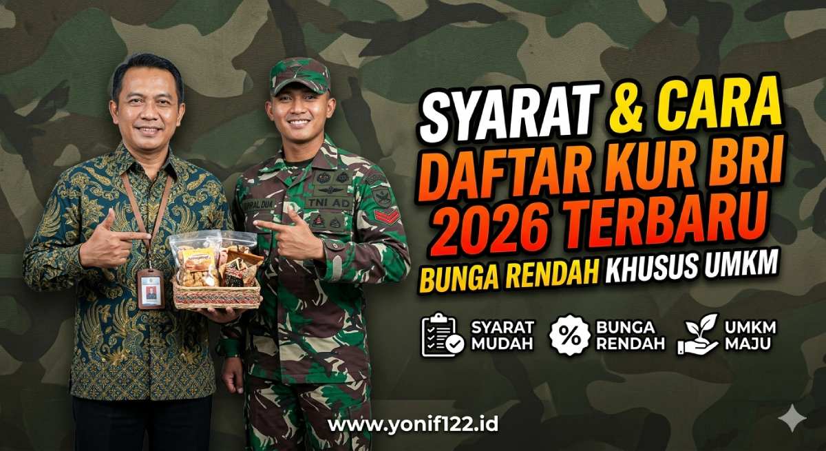 Syarat dan Cara Daftar KUR BRI 2026 Terbaru: Bunga Rendah Khusus UMKM