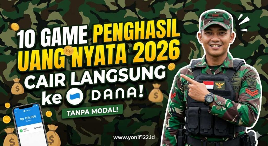 10 Game Penghasil Uang Nyata 2026, Cair Langsung ke DANA Tanpa Modal!