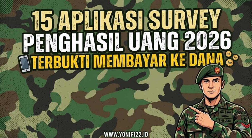 15 Aplikasi Survey Penghasil Uang 2026 Terbukti Membayar ke Dana