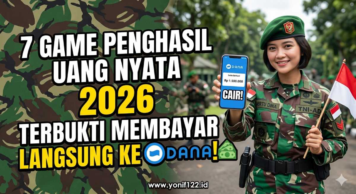 7 Game Penghasil Uang Nyata 2026 Terbukti Membayar Langsung ke DANA