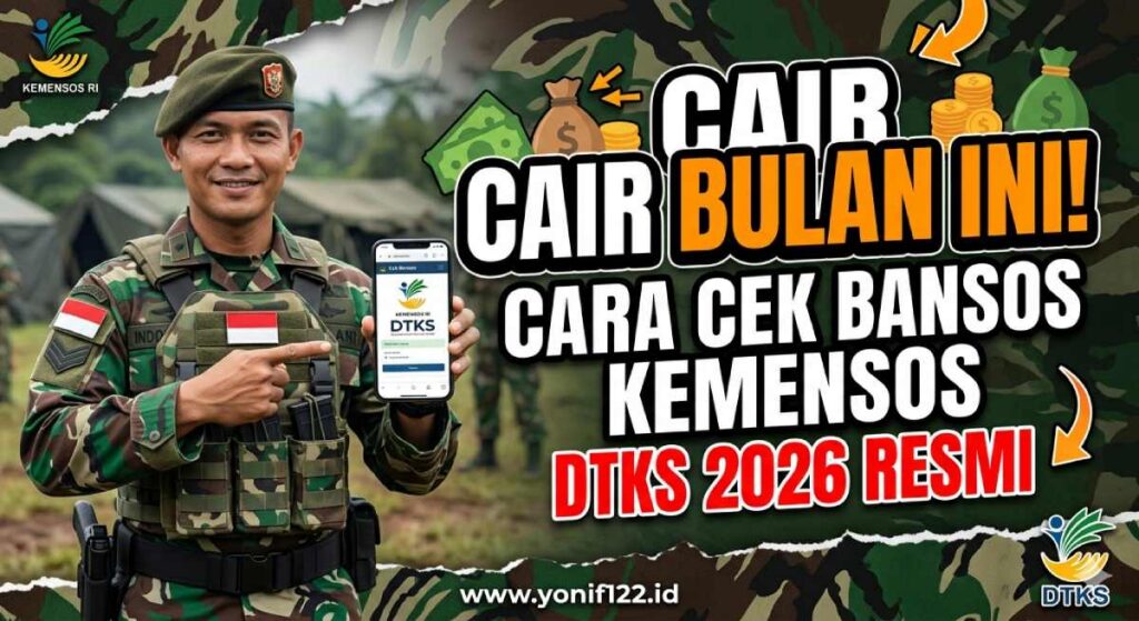 Cair Bulan Ini! Cara Cek Bansos Kemensos DTKS 2026 Resmi