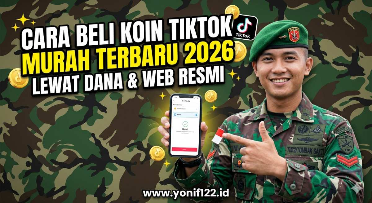 Cara Beli Koin Tiktok Murah Terbaru 2026 Lewat DANA dan Web Resmi