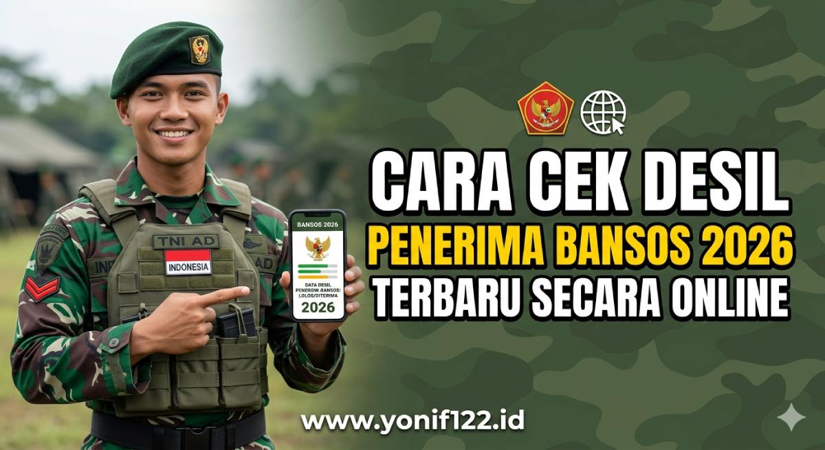 Cara Cek Desil Penerima Bansos 2026 Terbaru Secara Online