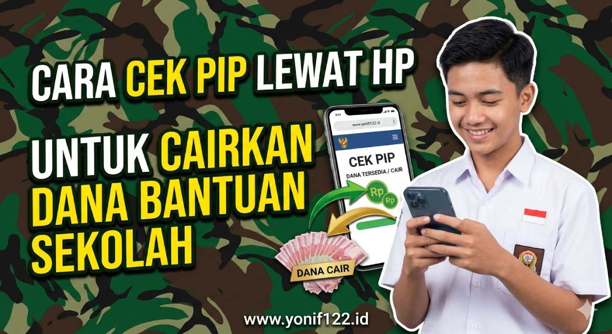 Cara Cek PIP Lewat HP untuk Cairkan Dana Bantuan Sekolah
