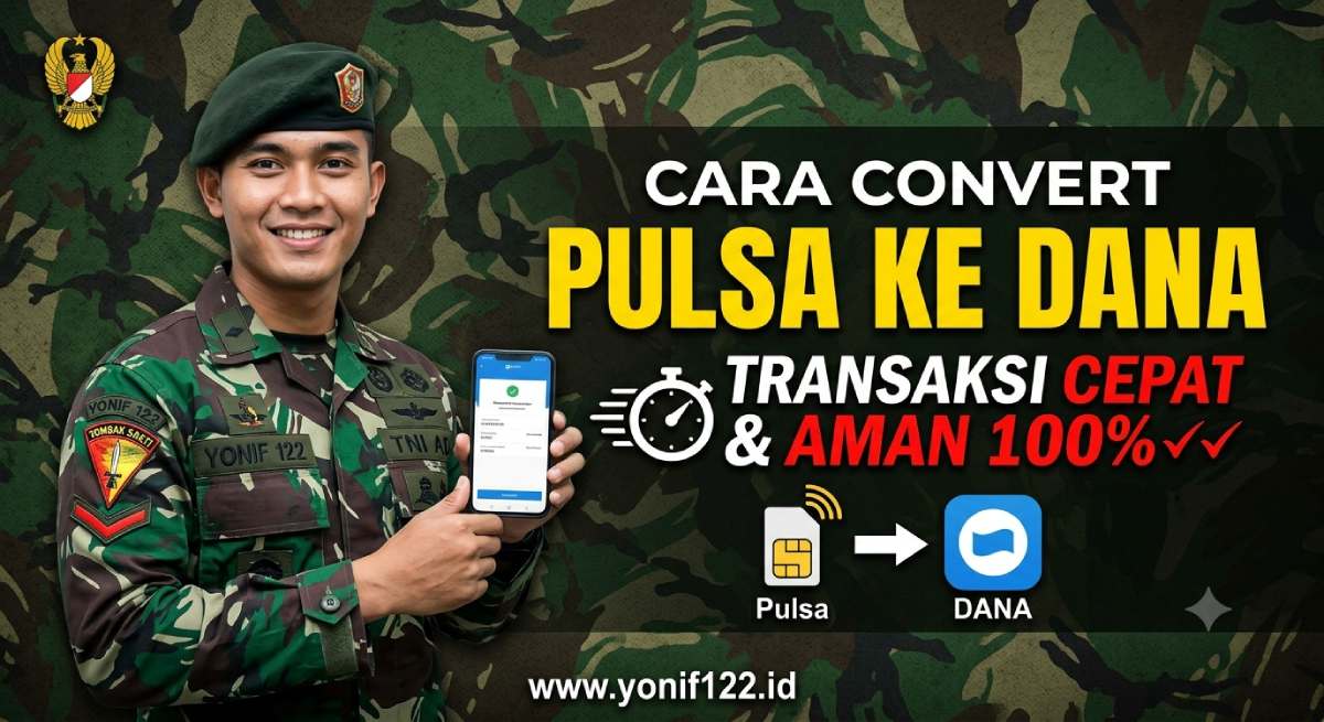 Cara Convert Pulsa ke DANA Transaksi Cepat dan Aman 100%