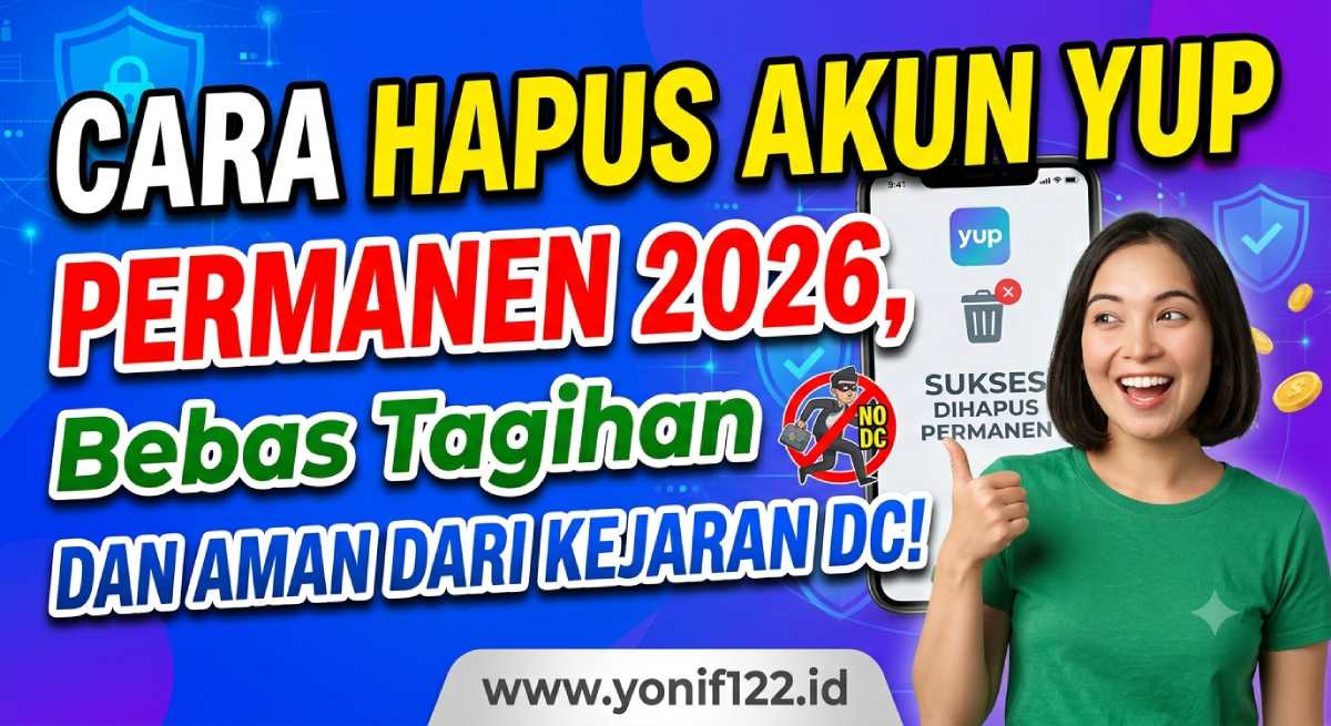 Cara Hapus Akun Yup Permanen 2026, Bebas Tagihan dan Aman dari Kejaran DC!