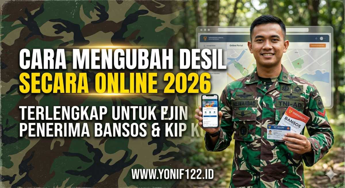 Cara Mengubah Desil Secara Online 2026 Terlengkap untuk Penerima Bansos dan KIP Kuliah