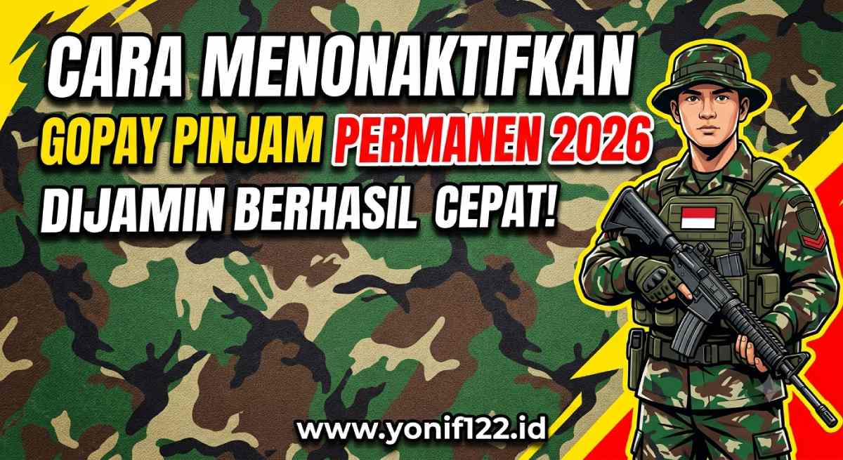 Cara Menonaktifkan GoPay Pinjam Permanen 2026, Dijamin Berhasil Cepat!