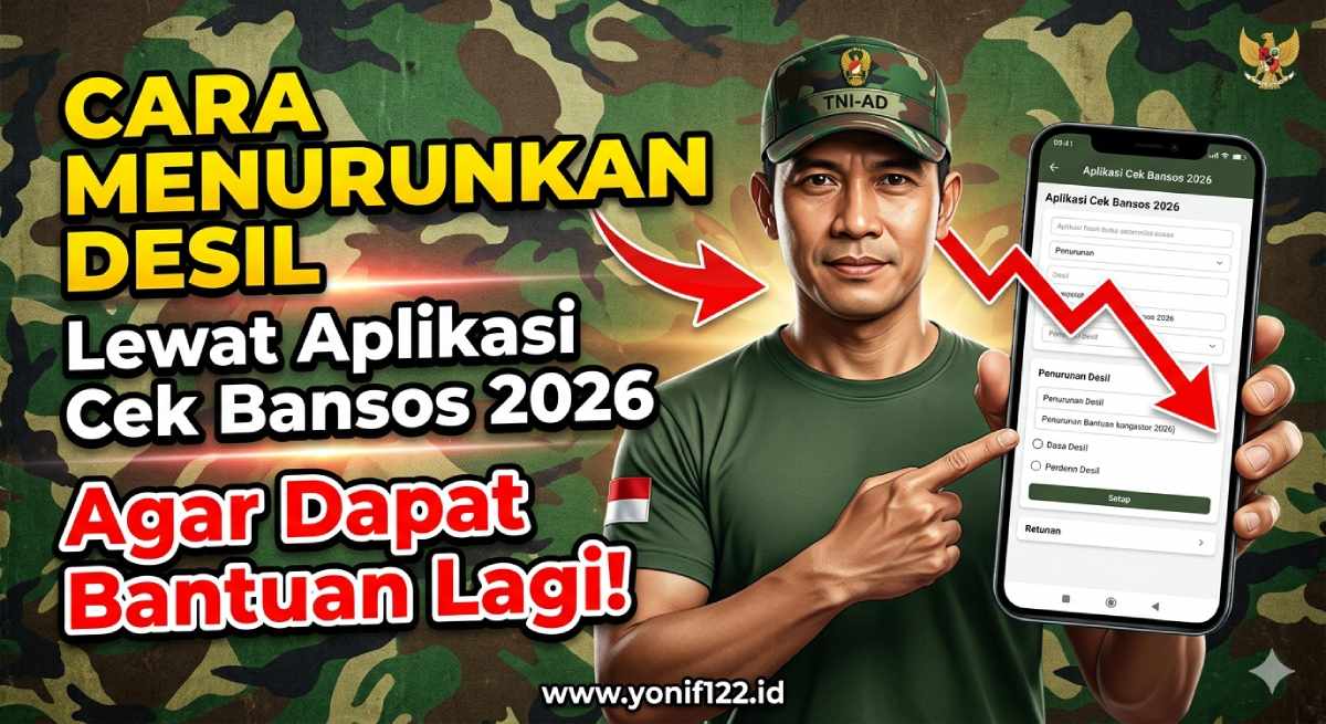 Cara Menurunkan Desil Lewat Aplikasi Cek Bansos 2026 Agar Dapat Bantuan Lagi!