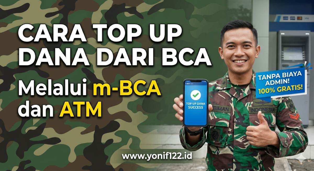 Cara Top Up Dana dari BCA Melalui m-BCA dan ATM Tanpa Biaya Admin