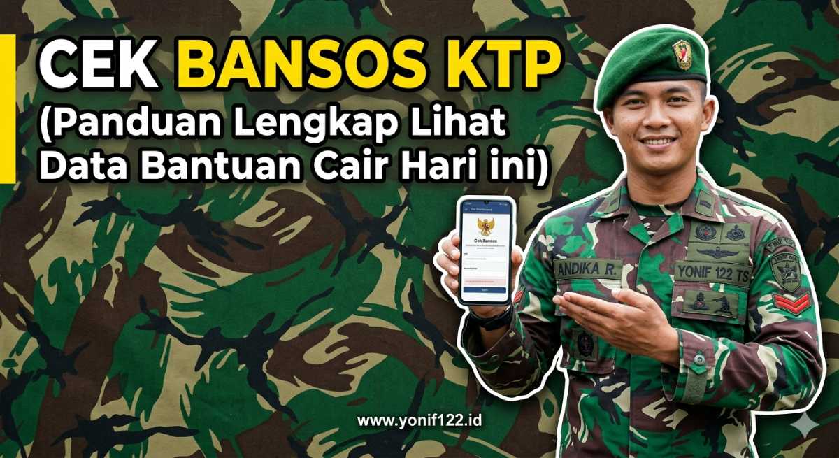 Cek Bansos KTP: Panduan Lengkap Lihat Data Bantuan Tunai Hari ini