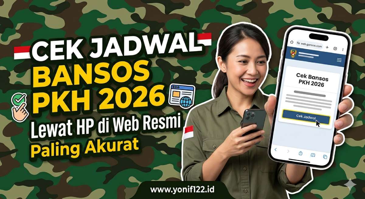 Cek Jadwal Bansos PKH 2026 Lewat HP di Web Resmi Paling Akurat