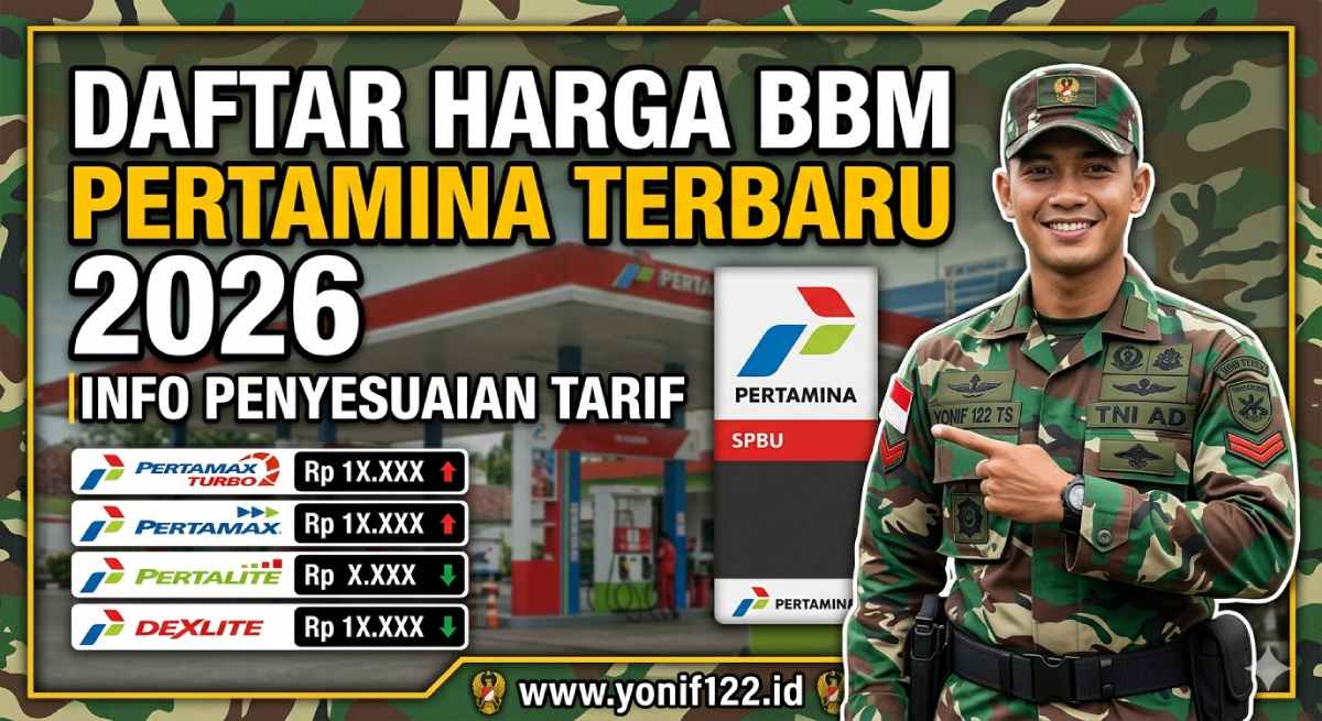 Daftar Harga BBM Pertamina Terbaru 2026 dan Info Penyesuaian Tarif