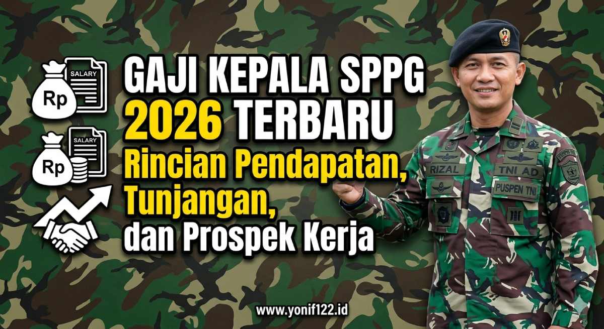 Gaji Kepala SPPG 2026 Terbaru: Rincian Pendapatan, Tunjangan, dan Prospek Kerja
