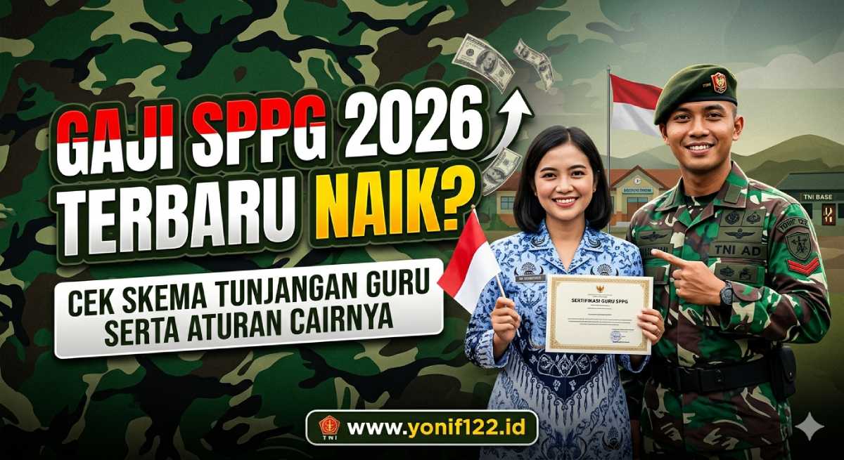 Gaji SPPG 2026 Terbaru Naik? Cek Skema Tunjangan Guru Serta Aturan Cairnya