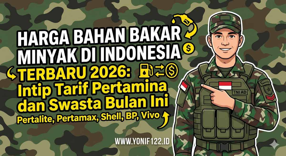 Harga Bahan Bakar Minyak di Indonesia Terbaru 2026: Intip Tarif Pertamina dan Swasta Bulan Ini
