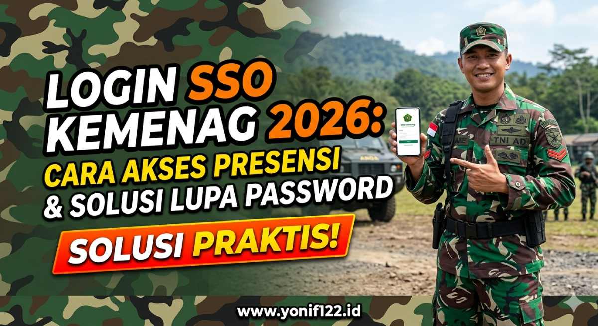 Login SSO Kemenag 2026: Cara Akses Presensi & Solusi Lupa Password