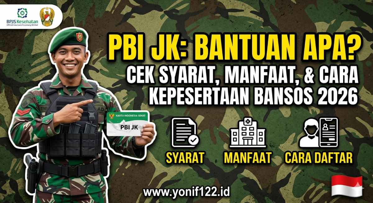 PBI JK Bantuan Apa: Cek Syarat, Manfaat, dan Cara Kepesertaan Bansos 2026