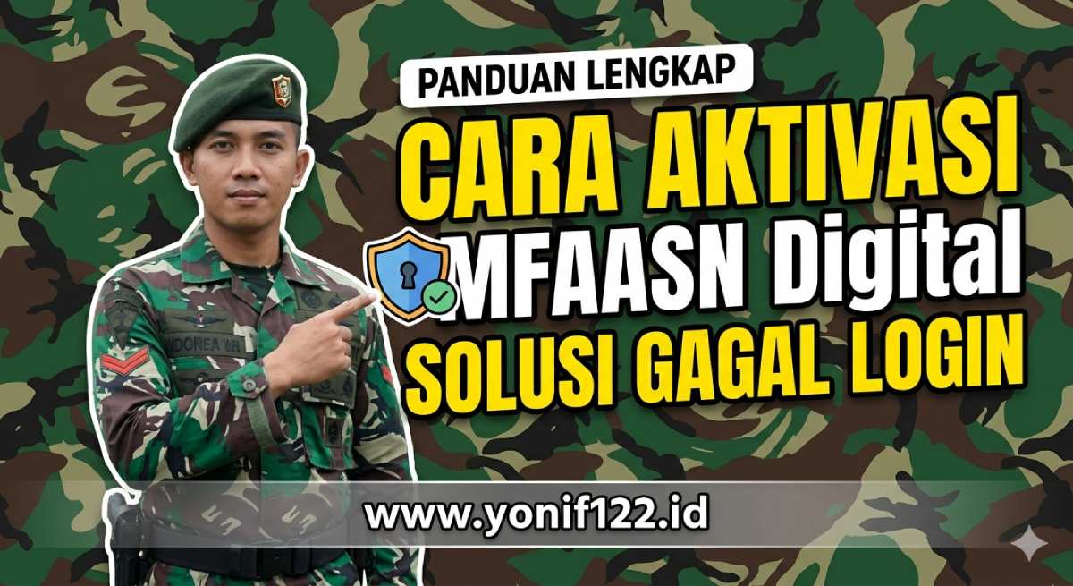 Panduan Lengkap Cara Aktivasi MFA ASN Digital Solusi Gagal Login