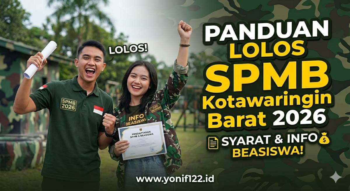 Panduan Lolos SPMB Kotawaringin Barat 2026: Syarat & Info Beasiswa