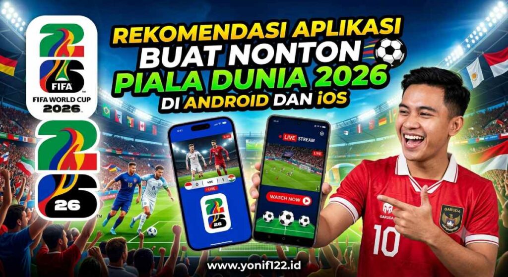 Rekomendasi Aplikasi Buat Nonton Piala Dunia 2026 Di Android Dan iOS