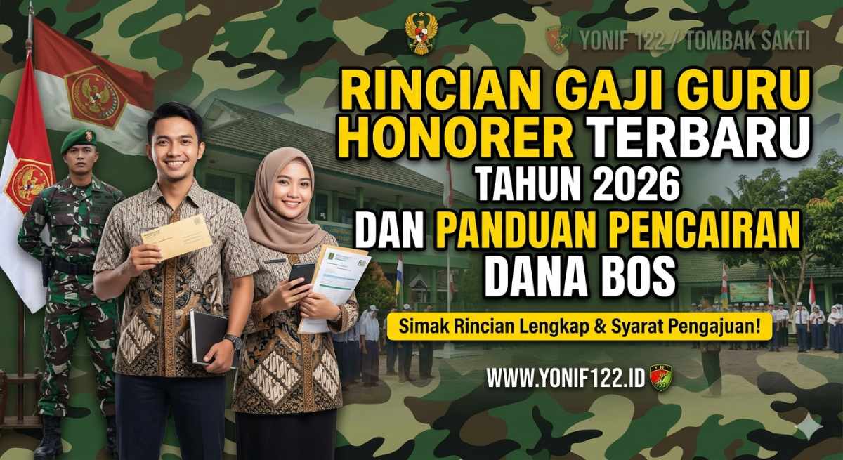 Rincian Gaji Guru Honorer Terbaru Tahun 2026 dan Panduan Pencairan Dana BOS