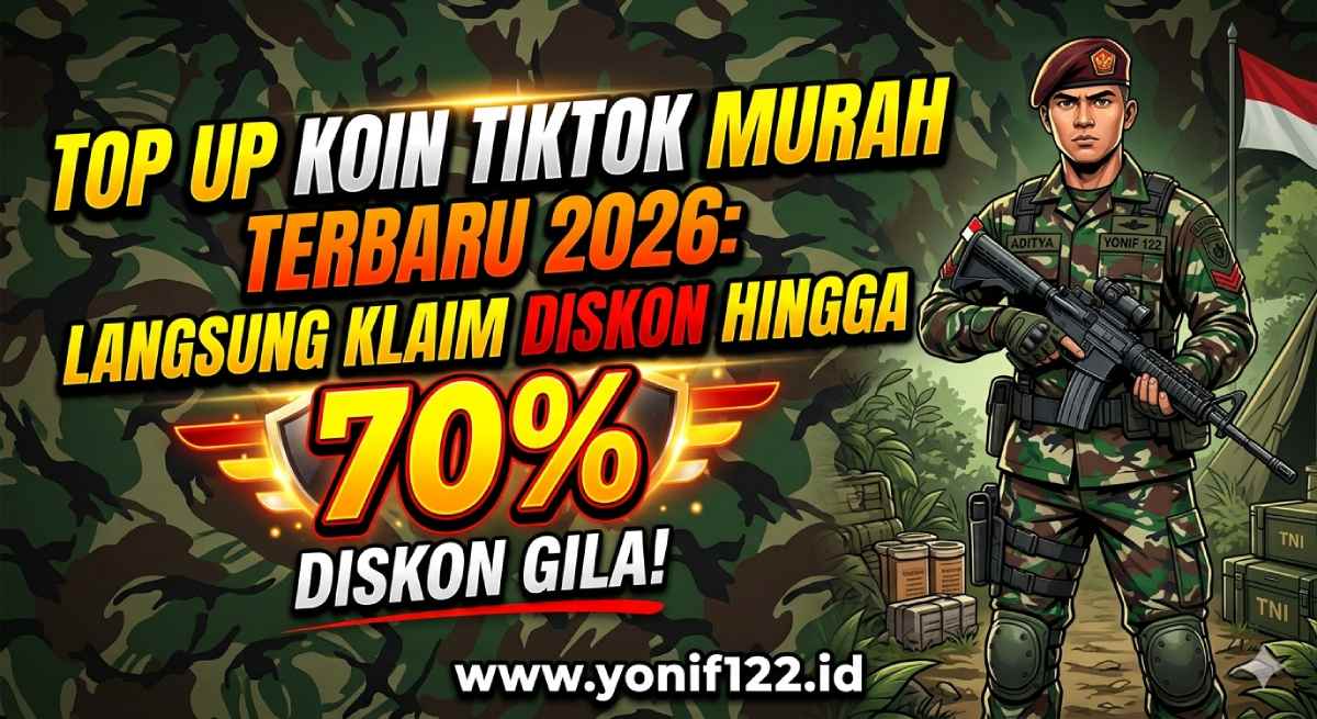 Top Up Koin Tiktok Murah Terbaru 2026: Langsung Klaim Diskon Hingga 70%