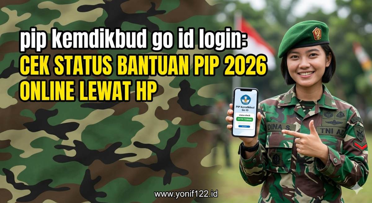 pip kemdikbud go id login: Cek Status Bantuan PIP 2026 Online Lewat HP